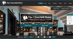 Desktop Screenshot of churchillhotel.com